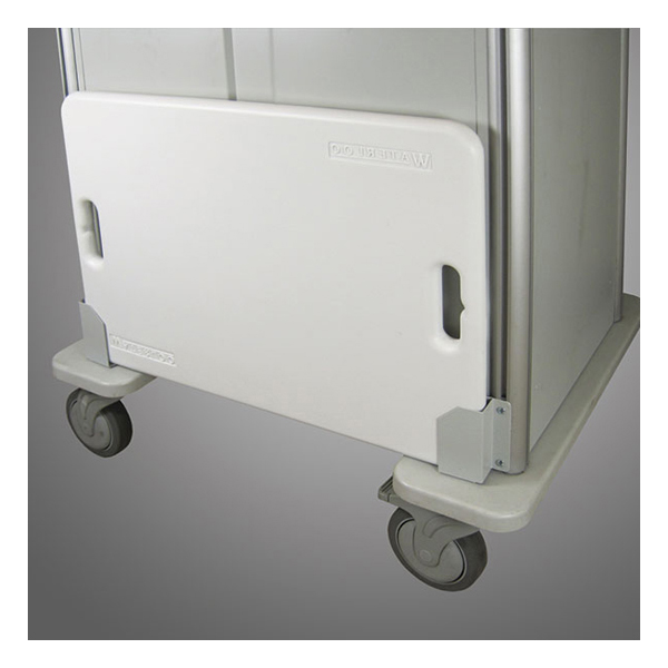 Cardiac Board & Brackets for Aluminum Cart (Board lifts vertically)