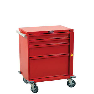 24" 4 Drawer V-Series Emergency Cart