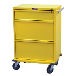 30" 3 Drawer V-Series Isolation Cart