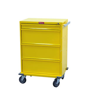 30" 4 Drawer V-Series Isolation Cart